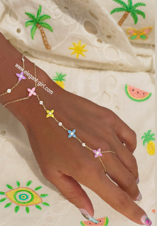 JULI PASTEL HAND CHAIN