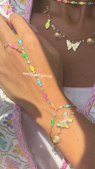 TROPICAL FISH HAND CHAIN 🌊