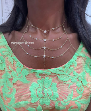 THE FLOWERS BODY CHAIN