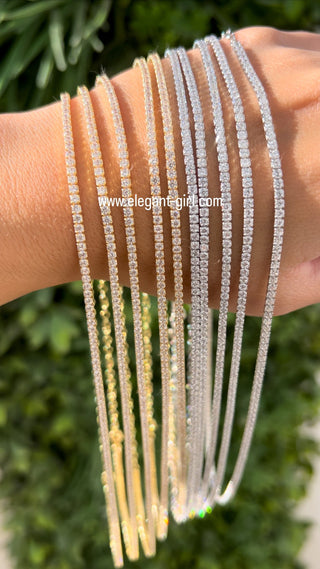 THIN TENNIS  CHOKER