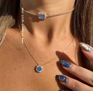 AQUA GOLD MAHA CHOKER