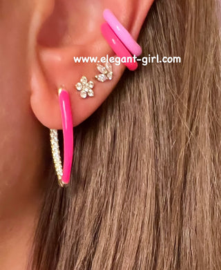 NEON COLORS PLAIN EAR CLIP