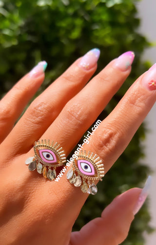 MY EYES PINK NEW LOVE RING