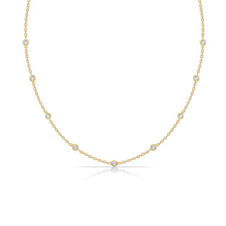 SPOTS DIAMOND CHOKER