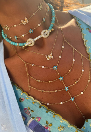 THE POWER GOLD FIRIUZ  CHOKER