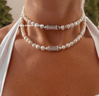 PEARL ANDALUSIA CHOKER
