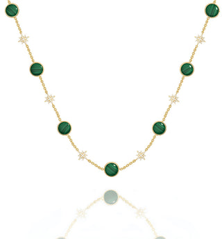 ✨MALACHITE STAR NECKLACE✨