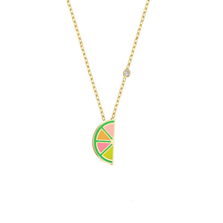 NEON MELON NECKLACE