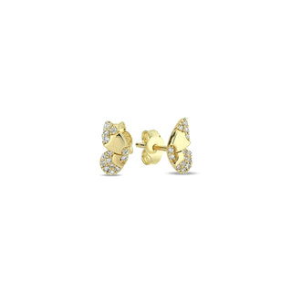THE MINI HALF BUTTERFLY EARRING