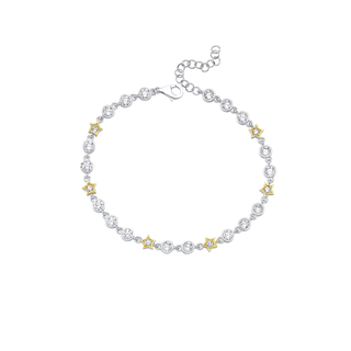 MAGICAL STARS TIFFANY SOLITAIRS BRACELET