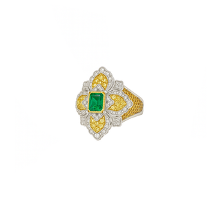 THE LUXURY REGAL EMERALD RING