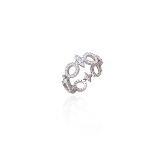 CIRCLE STARS BAND RING