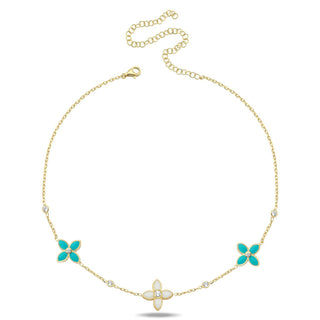TIFFANY X WHITE JULI CHOKER
