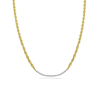 CURLY TENNIS NECKLACE