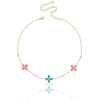 TIFFANY X PINK JULI CHOKER