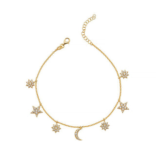 NIGHT SKY ANKLET GOLD