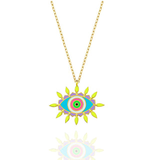 PASTEL EYE NECKLACE