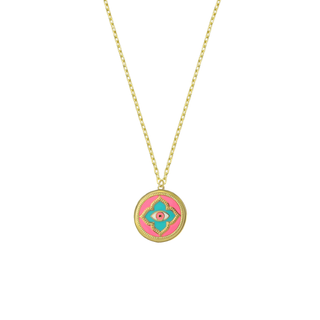 PINK X TIFFANY JULI EYE NECKLACE