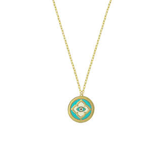WHITE X TIFFANY JULI EYE NECKLACE
