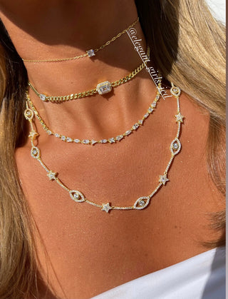 STARS EYES CHOKER