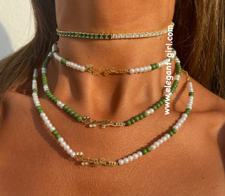 GREEN SAUDIA ANA CHOKER
