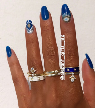 MINI STARS STONES  RING