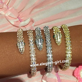 3D  SERPENTI DIAMOND BANGEL