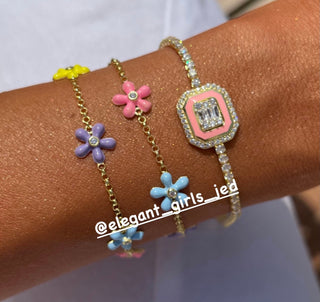 WINTER MIX FLOWERS BRACELET