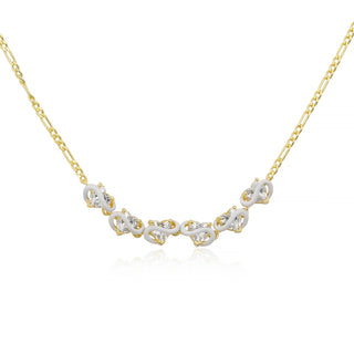MULTI DREAM WHITE HEART CHOKER