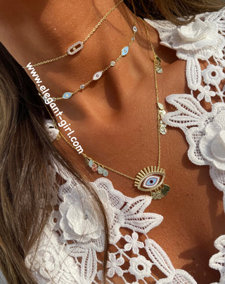 MY BLUE EYES NEW LOVE NECKLACE