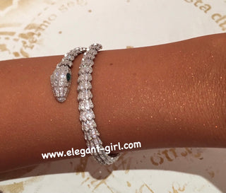 3D  SERPENTI DIAMOND BANGEL