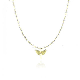 FULL PEARLS  ANGEL CHOKER