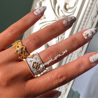 THE LUXURY MIX GOLD DIAMOND RING