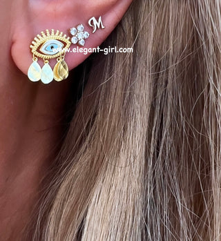 MY BLUE EYES NEW LOVE EARRING