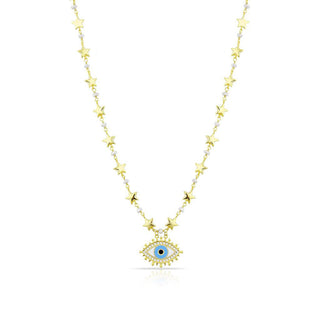 FULL STARS PEARLS PURE EYE BLUE