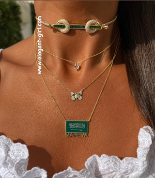 THE MINI BUTTERFLY NECKLACE