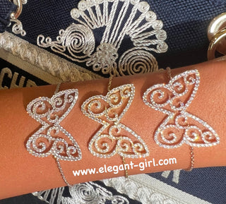 BUTTERFLY ART BRACELET