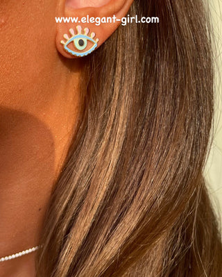 PASTEL EYE EARRING