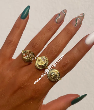 THE GOLDEN MOON RING