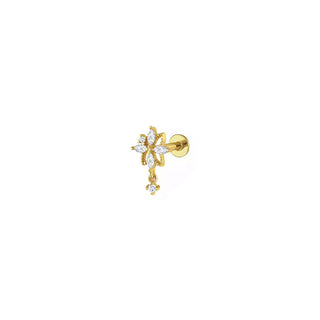 DANGLE FLOWER PIERCING