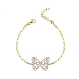 BUTTERFLY ART BRACELET