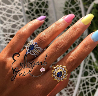 THE ONE SAPPHIRE BLUE RING