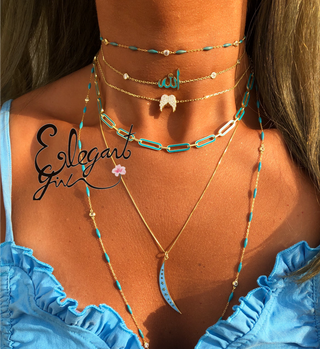 COLORS LINK CHOKER - ELEGANT GIRLS