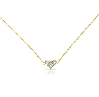 MINI HEART NECKLACE AND CHOKER - ELEGANT GIRLS
