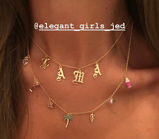 MIX CHARMS NECKLACE
