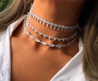 BAGUETTE CHOKER - ELEGANT GIRLS