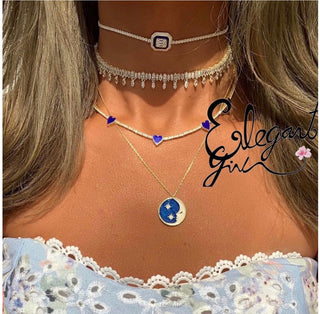 GLOWING MOON NECKLACE - ELEGANT GIRLS