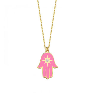 HAMSA ENAMEL HAND