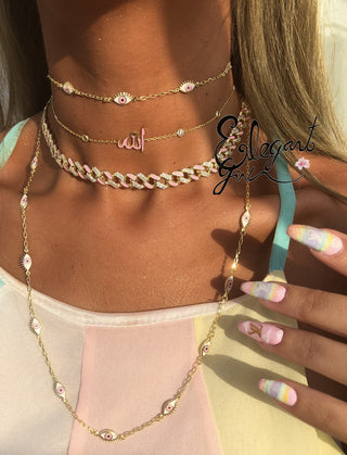 Allah Pink Choker