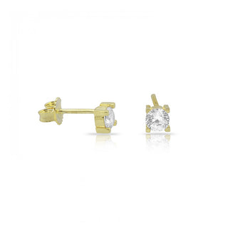 MINI SOLITAIRE STUD EARRING